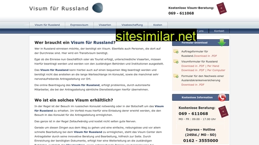 Visum-fuer-russland similar sites