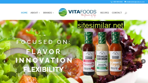 Vitafoodproducts similar sites