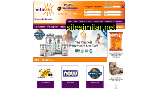 vitaglo.com alternative sites