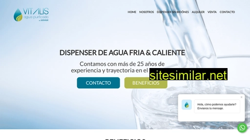 vitalisagua.com alternative sites