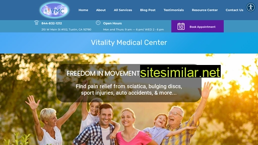 vitalitymedicalcenter.com alternative sites