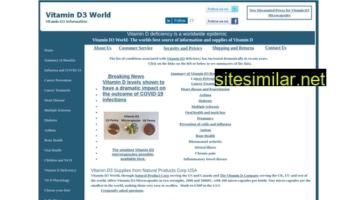 vitamind3world.com alternative sites