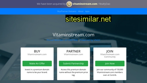 vitaminstream.com alternative sites