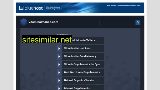 vitaminalmanac.com alternative sites