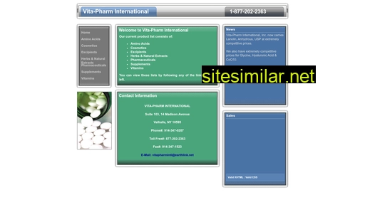 vitapharmintl.com alternative sites