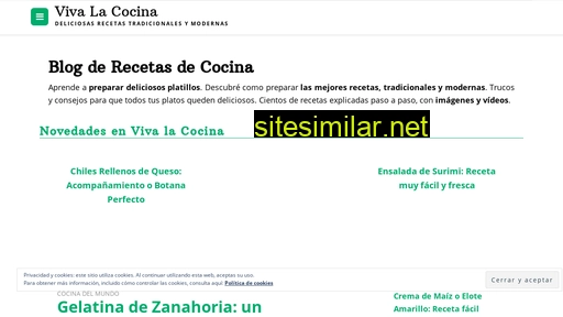 vivalacocina.com alternative sites