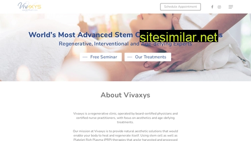 Vivaxys similar sites