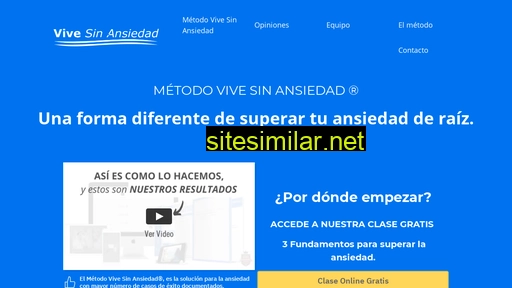vivesinansiedad.com alternative sites