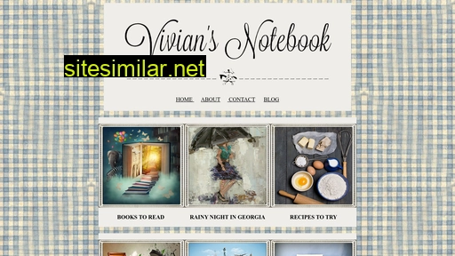 Viviansnotebook similar sites
