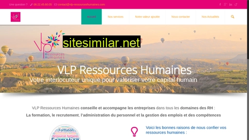 Vlp-ressourceshumaines similar sites