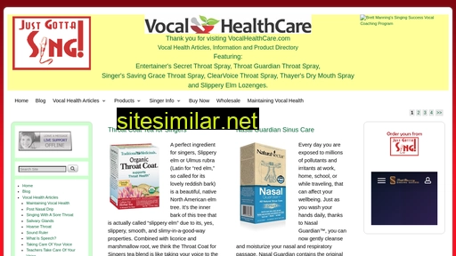 vocalhealthcare.com alternative sites