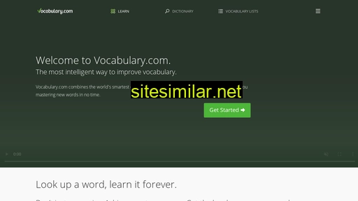 vocabulary.com alternative sites
