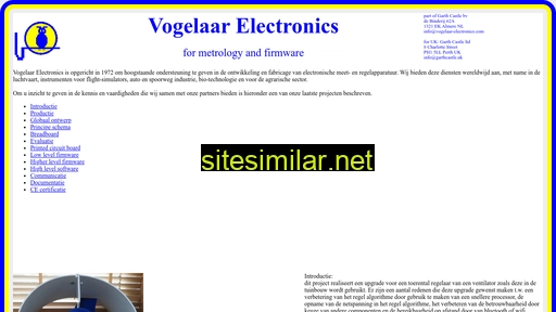 Vogelaar-electronics similar sites