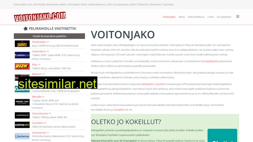 voitonjako.com alternative sites