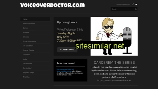 voiceoverdoctor.com alternative sites