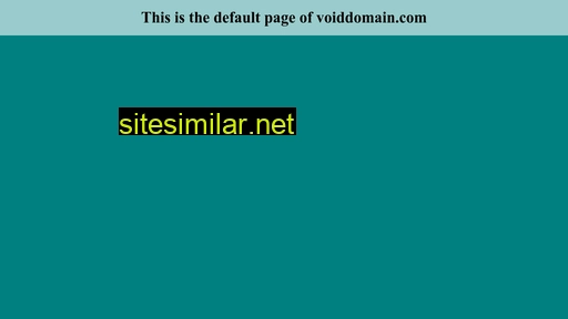 Voiddomain similar sites