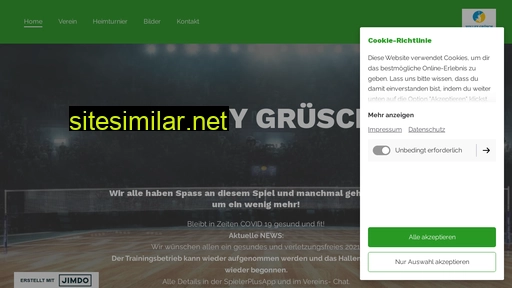 volleyballverein-gruesch.jimdosite.com alternative sites