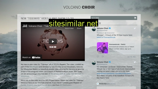 volcanochoir.com alternative sites