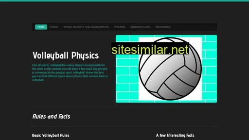volleyballandphysics.weebly.com alternative sites