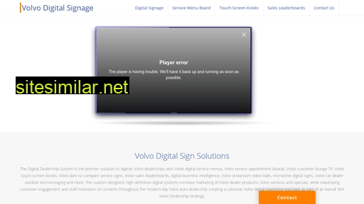 Volvodigitalsignage similar sites