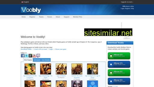 voobly.com alternative sites