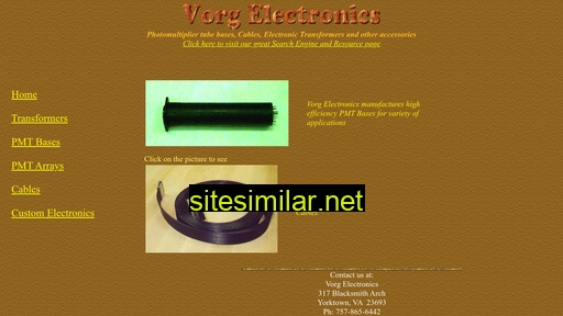 Vorgelectronics similar sites