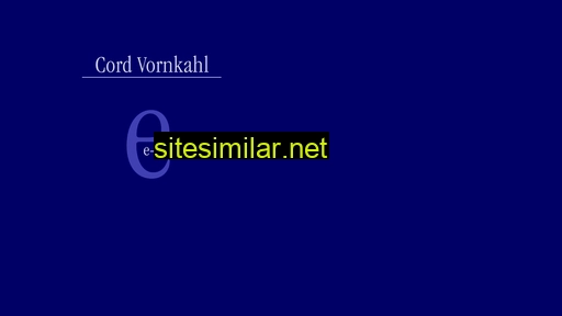 vornkahl.com alternative sites