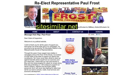 votepaulfrost.com alternative sites