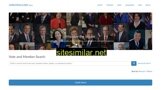 voteview.com alternative sites