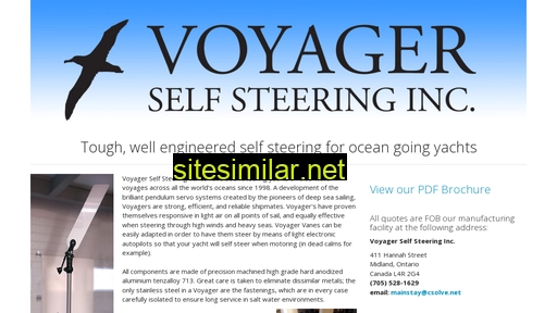 voyagerselfsteering.com alternative sites