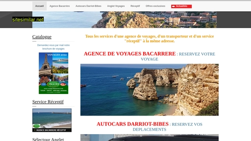 voyages-bacarrere.com alternative sites