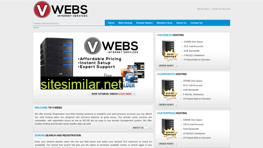 V-webs similar sites