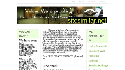 Vulcanwaterproofinginc similar sites