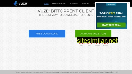 vuze.com alternative sites