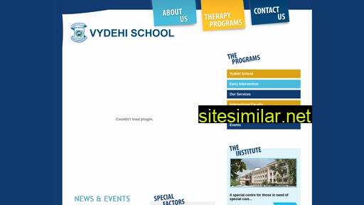vydehirehabschool.com alternative sites