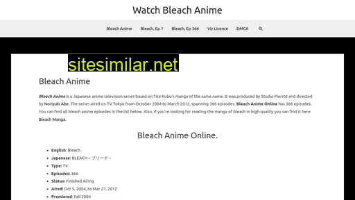 w13.bleachep.com alternative sites