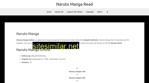 Naruto-manga-read similar sites