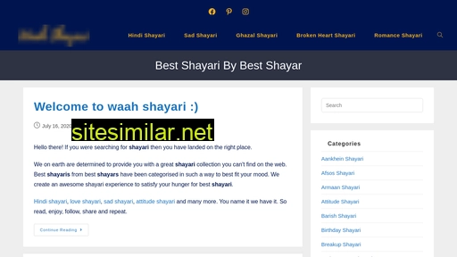 waahshayari.com alternative sites