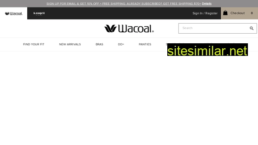 wacoal-america.com alternative sites