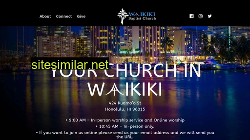 waikikibaptist.com alternative sites