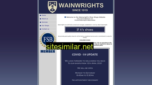 wainwrightshoes.com alternative sites