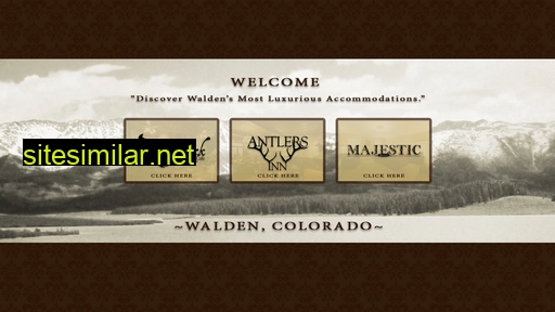 waldenantlersinn.com alternative sites
