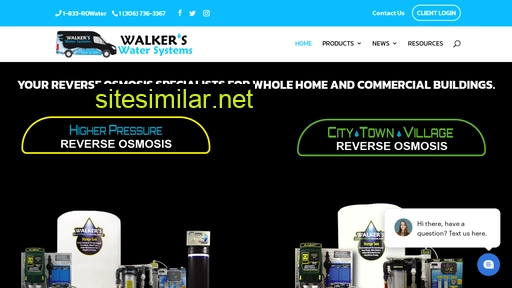 Walkerswatersystems similar sites
