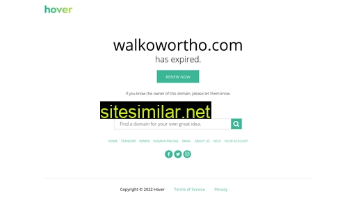 walkowortho.com alternative sites
