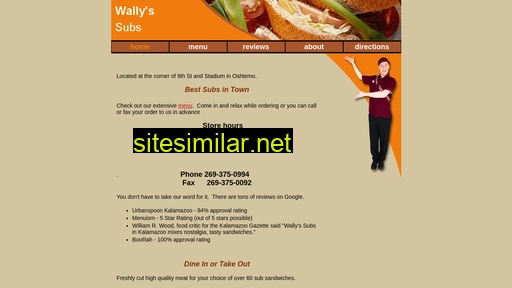 Wallysubsandwiches similar sites