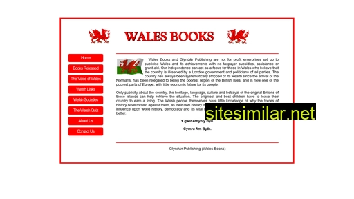 Walesbooks similar sites