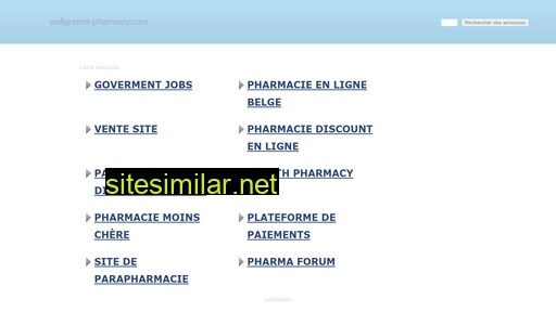 Wallgreens-pharmacy similar sites