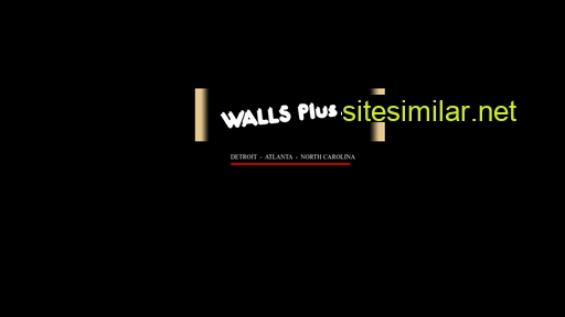 Walls-plus similar sites
