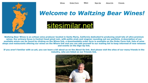 waltzingbearwines.com alternative sites