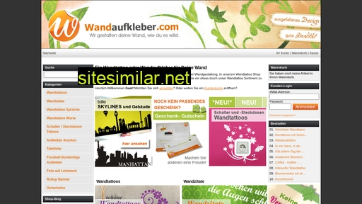 wandaufkleber.com alternative sites